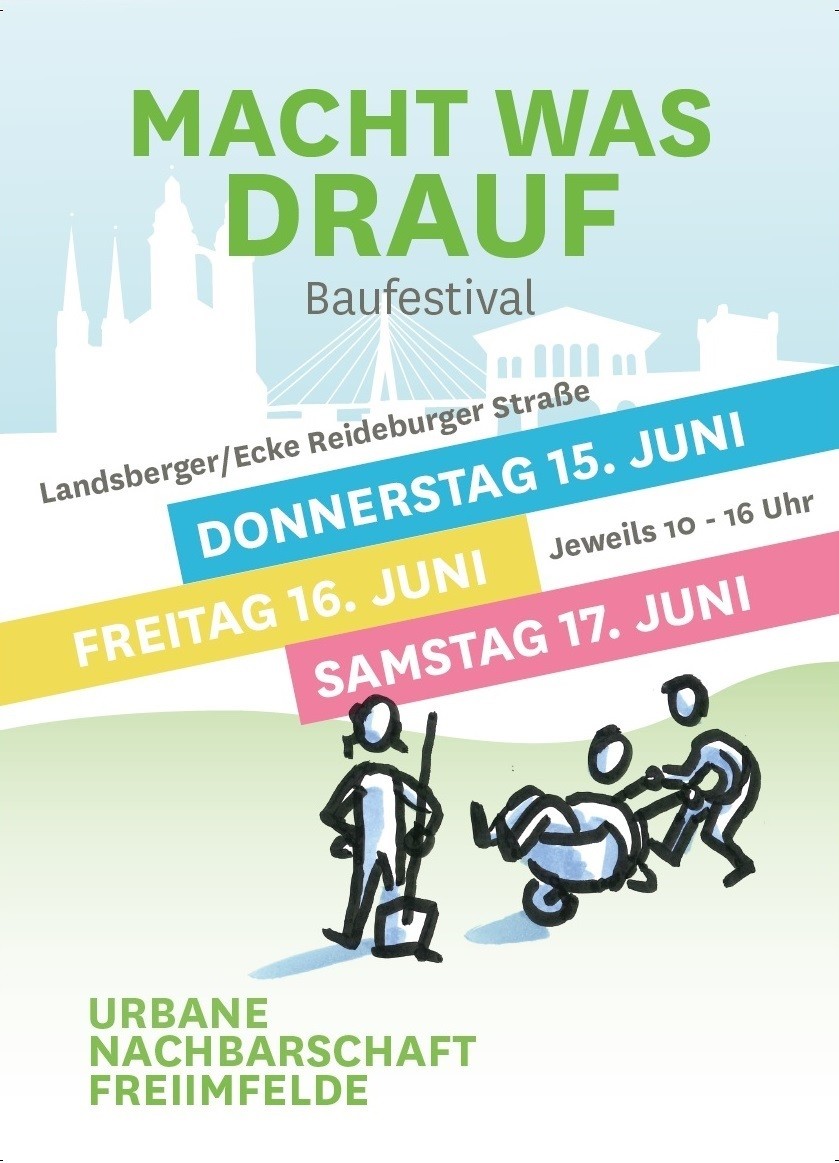 Nur noch 2 Tage bis zum Baufestival „Mach was drauf“
